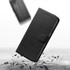 CaseUp Samsung Galaxy S23 Plus Kılıf Kumaş Desenli Cüzdanlı Siyah 3